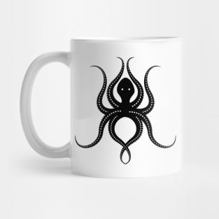 Black Octopus Mug